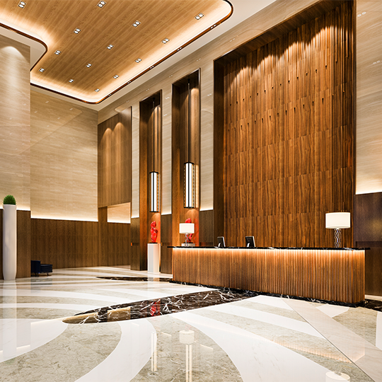 Aesthetic design architecture Hospitality